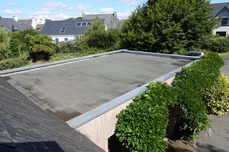 Gravel Roof Repair detail